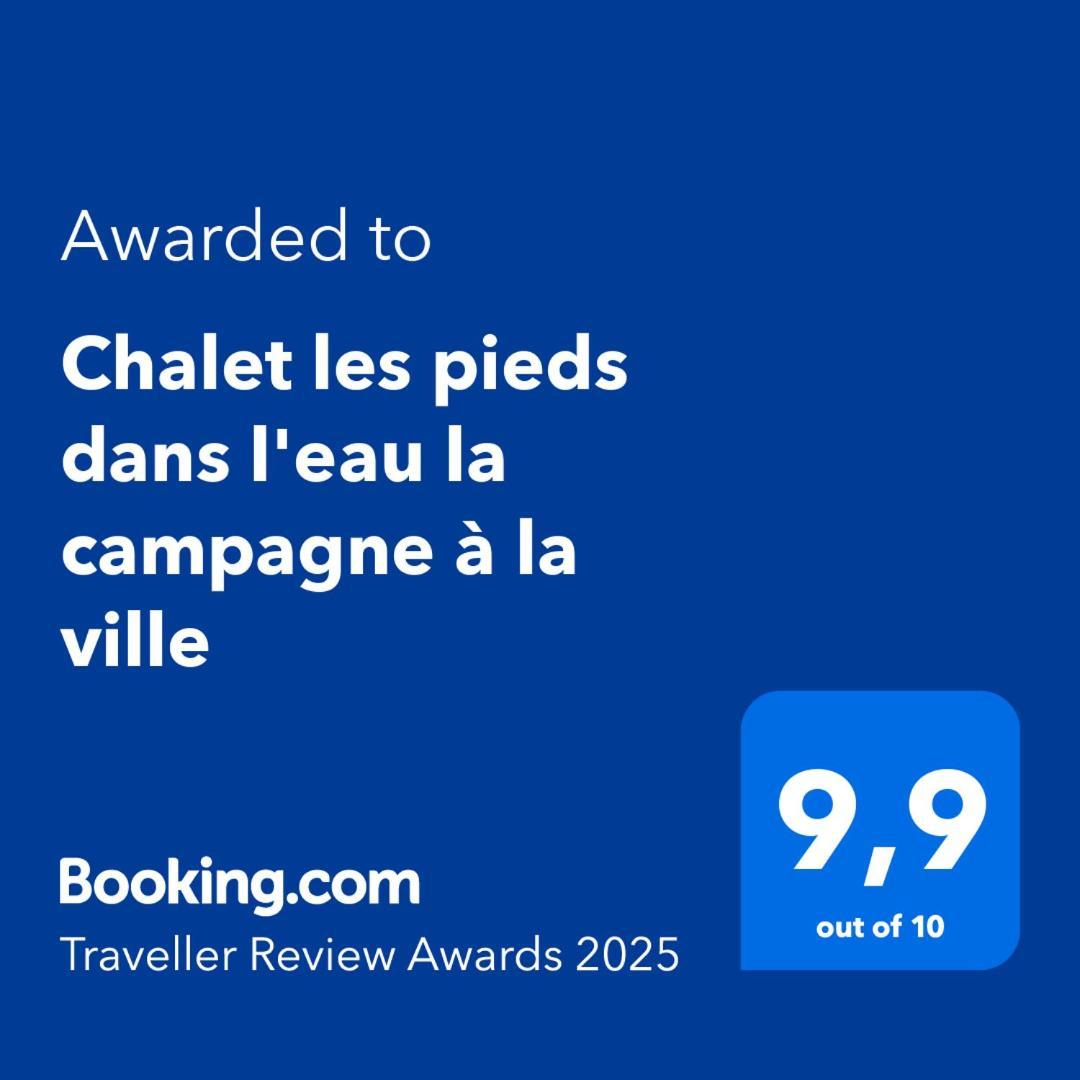 Chalet Les Pieds Dans L'Eau La Campagne A La Ville Сен-Дулшар Экстерьер фото